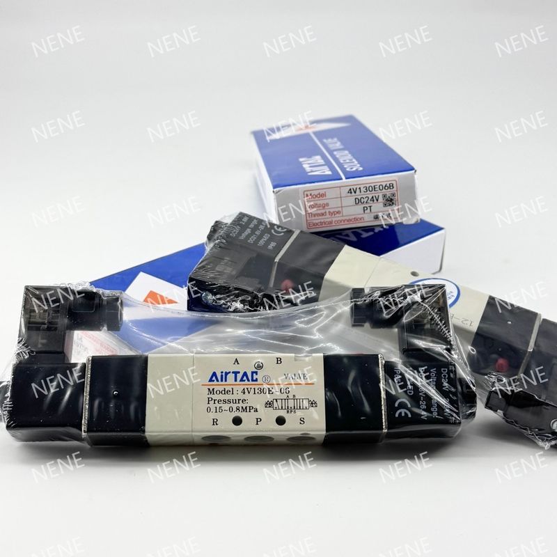 AIRTAC 4V230C-06 Алюминиевая сплав корпус материал электромагнитный клапан 24VDC 220V для применения высокого давления