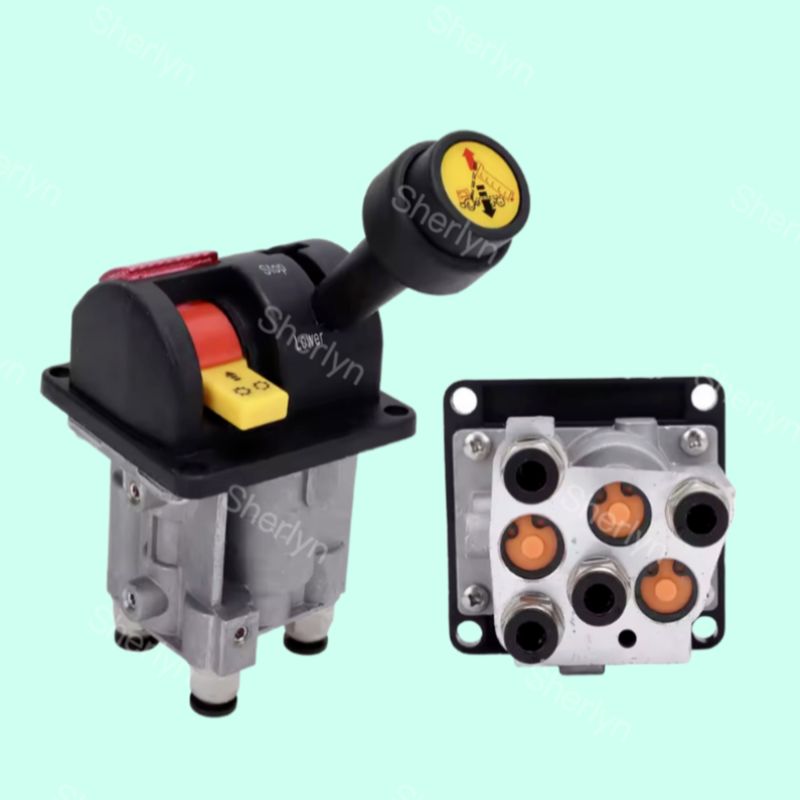 BKQF34-B 14750650H 4 отверстия Дамп-Тран резиновый ручка клапан M6 Запертый гидравлический Дамп-Тран управляющий клапан