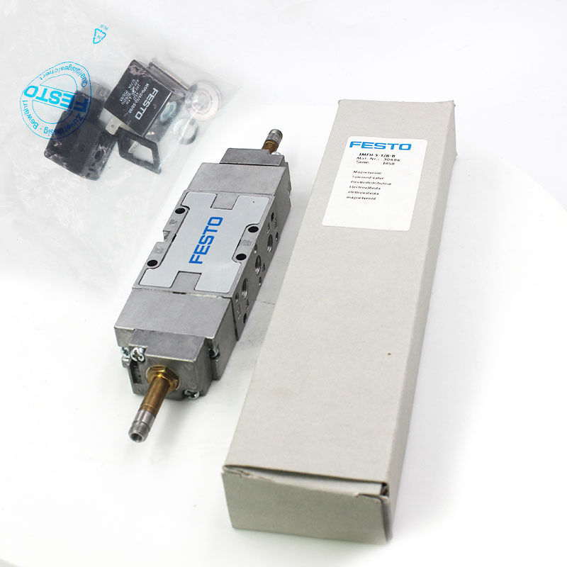 JMFH-5-1/8-B Festo Solenoid Valve 30486 Tiger 2000, 5/2, dbl sol продается отдельно, G1/8, int пилот