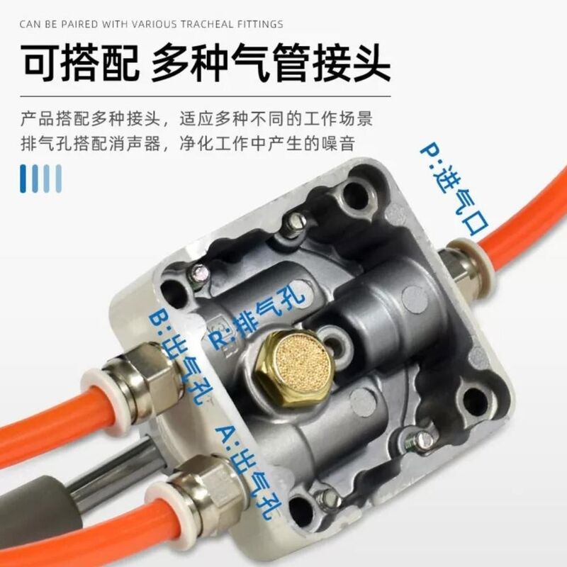 SMC Пневматический вращающийся клапан Пневматический трубопровод ручной клапан переключателя ручной клапан обеспечивает и ручной пневматической работы