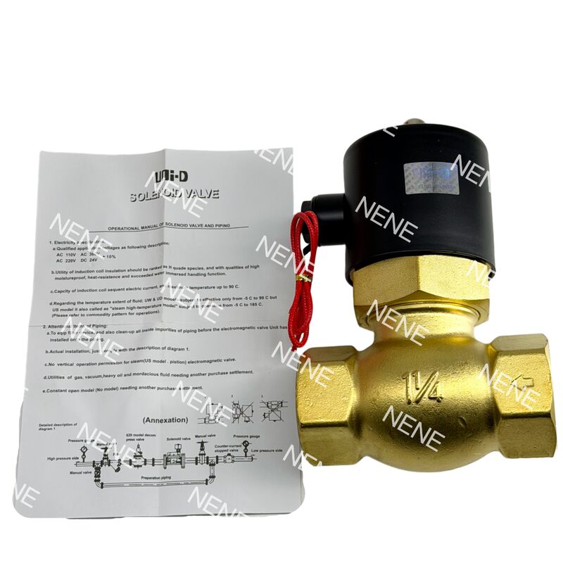 US-35 UNID NC Пневматический соленоидный клапан трубы Размер 1 1/4 "Оригинал 30 мм