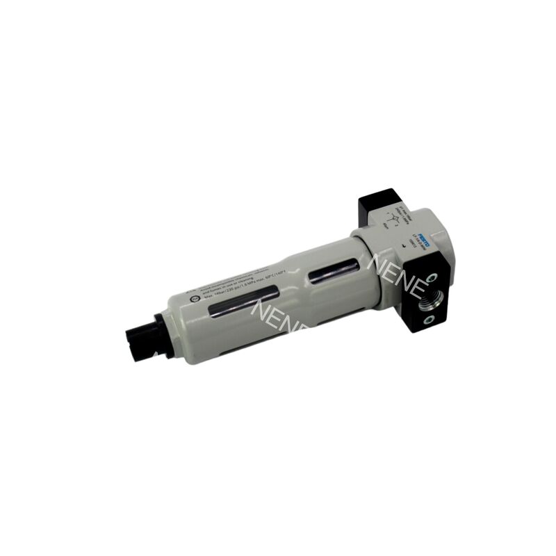 Фильтр сжатого воздуха Festo LF-1/4-D-MINI-A 159617 Жилье из цинкового сплава Сцинтерный фильтр для защиты металлической чаши G1/4 Порт 0,5-12 бар 40 мкм Полностью автоматический отвод