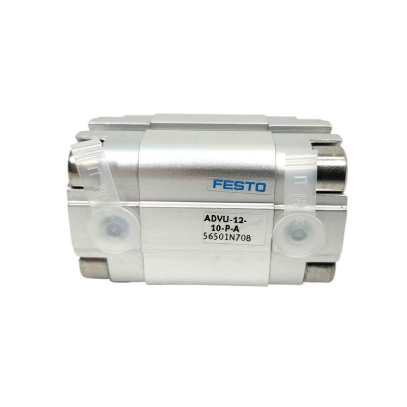 Упаковка для пищевых продуктов и напитков Festo ADVU-16-30-P-A 156512 Ход внутренней резьбы 30 мм Компактный цилиндр Диаметр цилиндра 16 мм Порт M5 двойного действия Магнитный поршень ISO 6432