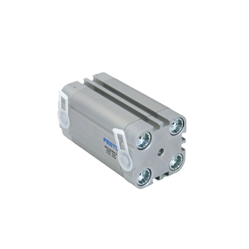 Стопор конвейерной линии FESTO ADVU-20-5-A-P-A 156600 Внешняя резьба Внутренний диаметр 20 мм Ход 5 мм Компактный цилиндр двойного действия Порт M5 Магнитное кольцо ISO 6432