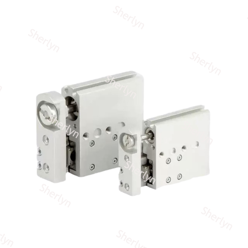 Компактный тонкий дизайн FESTO SLF-6-30-P-A Двойной действующий слайд воздушный цилиндр 6 мм с отверстием 20 мм ударные совместимые магнитные датчики близости