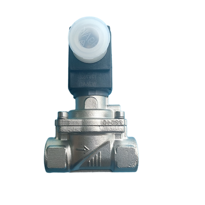 G1 G1 1/4 Женская нить Burkert 6281 Модуль соленоидного клапана 2/2 NC 25.0 Размер отверстия Встроенное ручное управление Строительство из нержавеющей стали FKM Утепление DC24V/AC220V 00323979 00323980 00323982 00323984