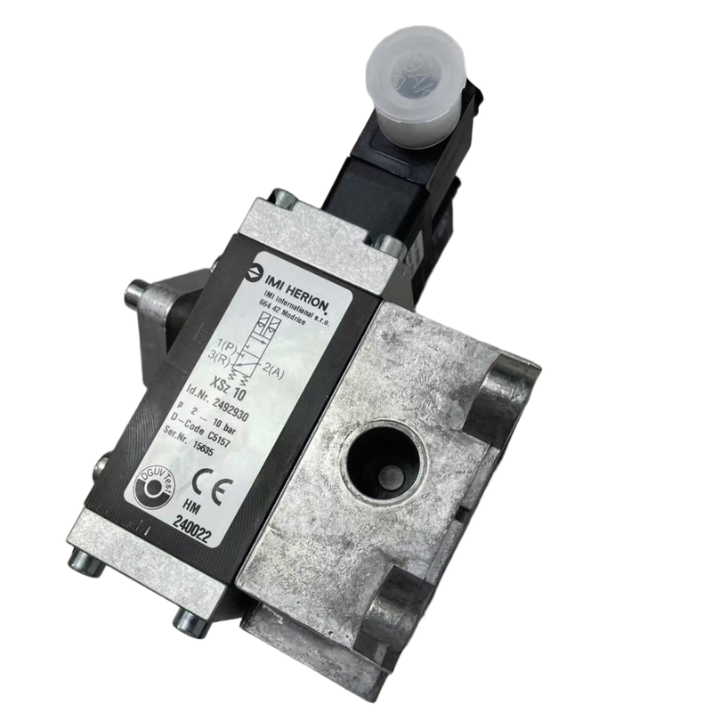 G1/2 24V DC IMI Herion Safety Valve IMI Norgren 2492930.3052.024.00 Pneumatic Overpressure Protection Valve For Press Machine