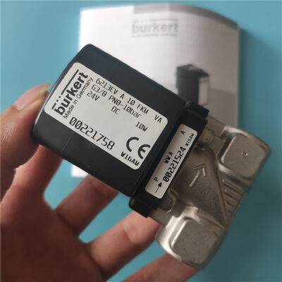 6213 Тип G3/8 2/2 Нормально Закрытый 00221758 00221759 00221761 Нержавеющая сталь Burkert