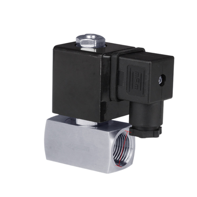 SH-15ES PTFE Seal Material 2 Way Normally Closed 15mm Orifice Size 1/2 Port Size Pneumatic Solenoid Valve 6 To 160 Bar 220VAC